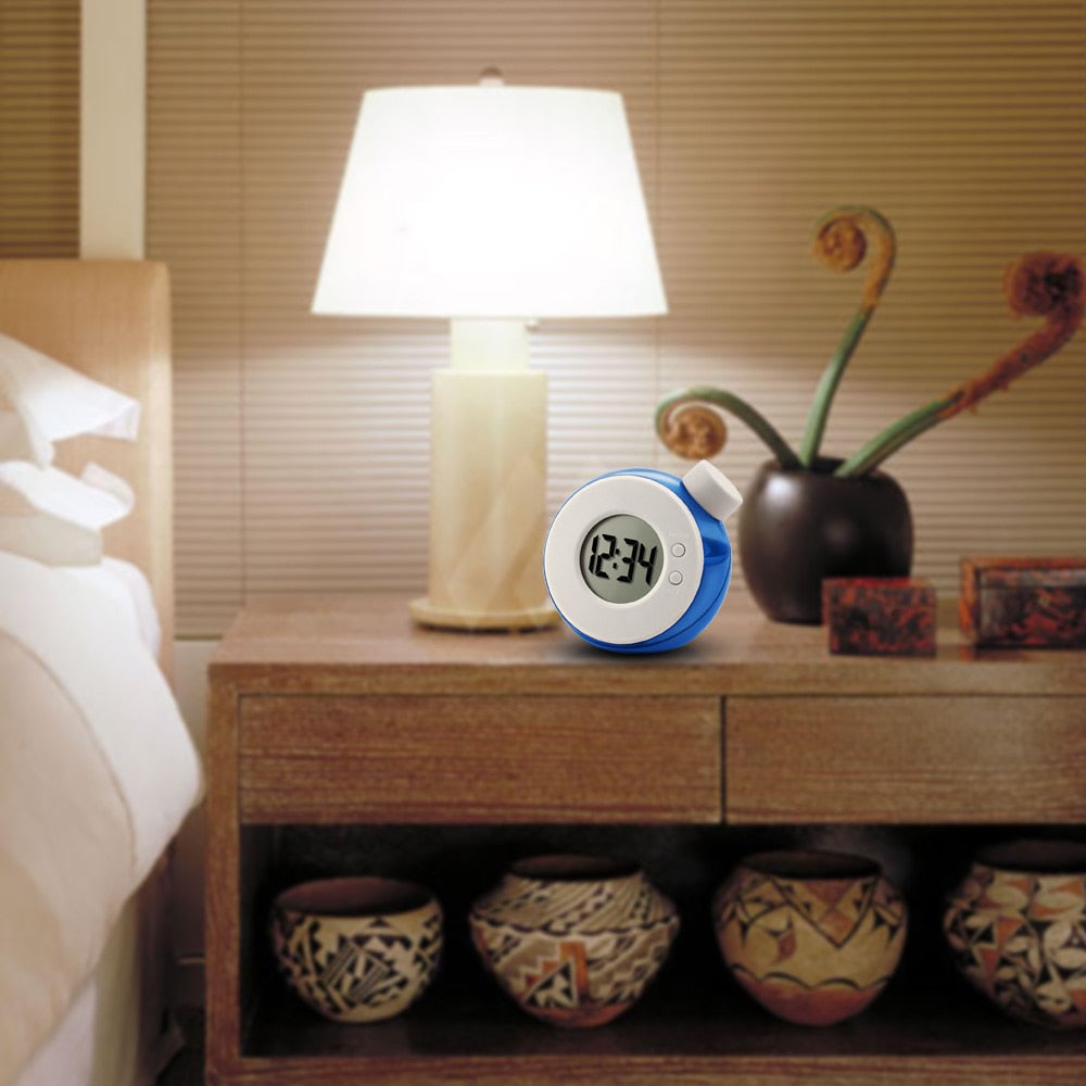 Eco-Friendly Water-Powered Clock – No Batteries, Just H₂O!