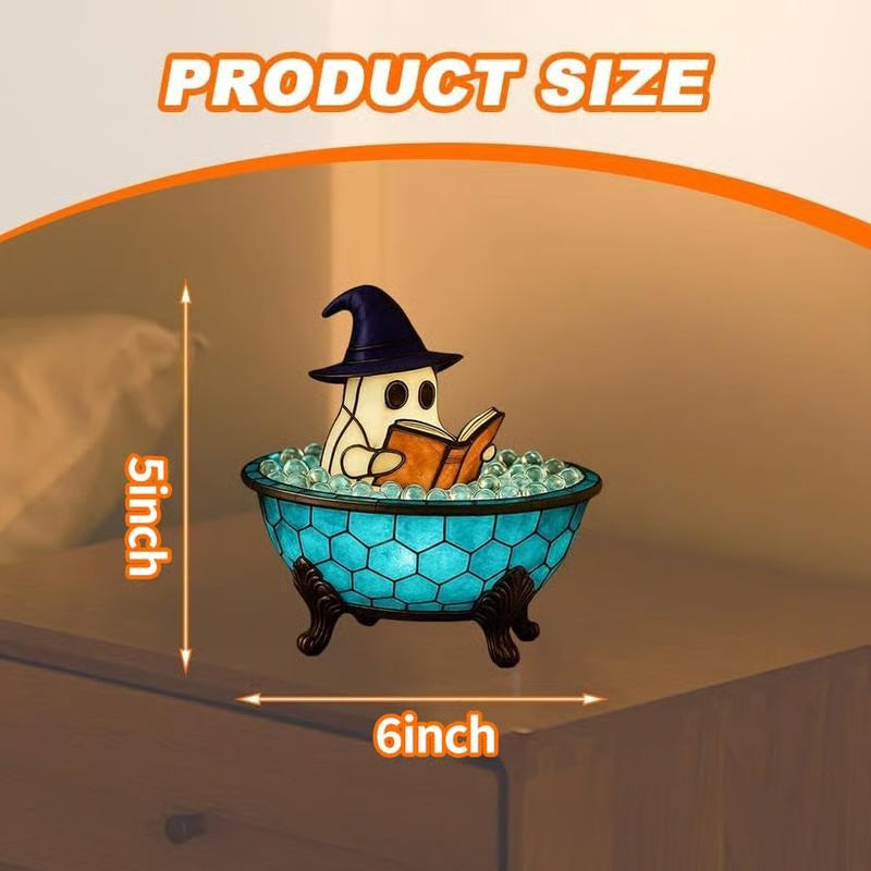 👻 Ghost Bubble Bath Lamp – Spooky Halloween Night Light | 57% OFF, FREE SHIPPING