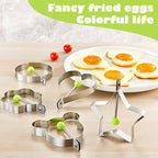 5 Types Of Stainless Steel Cooking Molds | Free Shipping