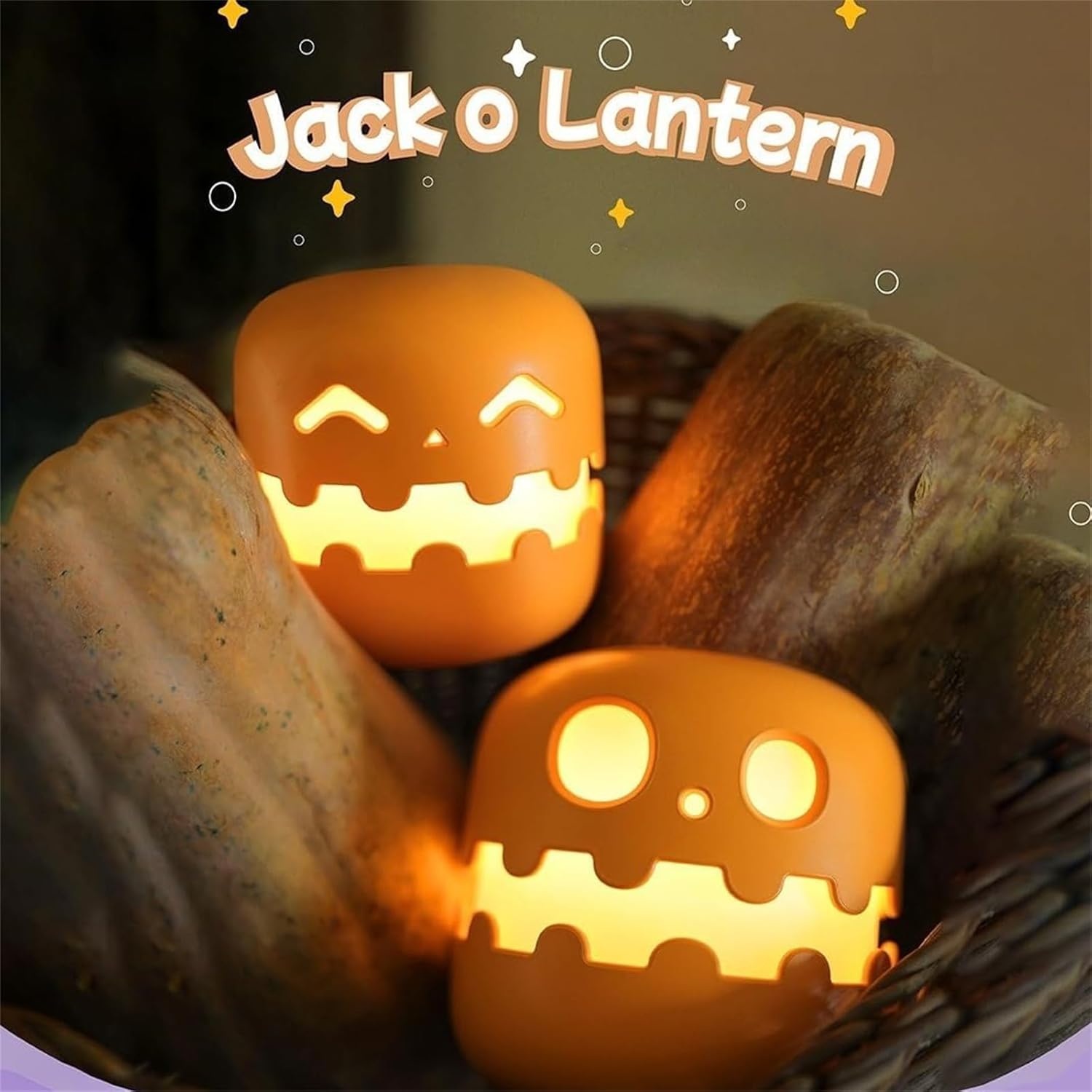 🎃 Spooky Pumpkin Night Light – Halloween Jack-O’-Lantern with Press Switch | 50% OFF, FREE SHIPPING