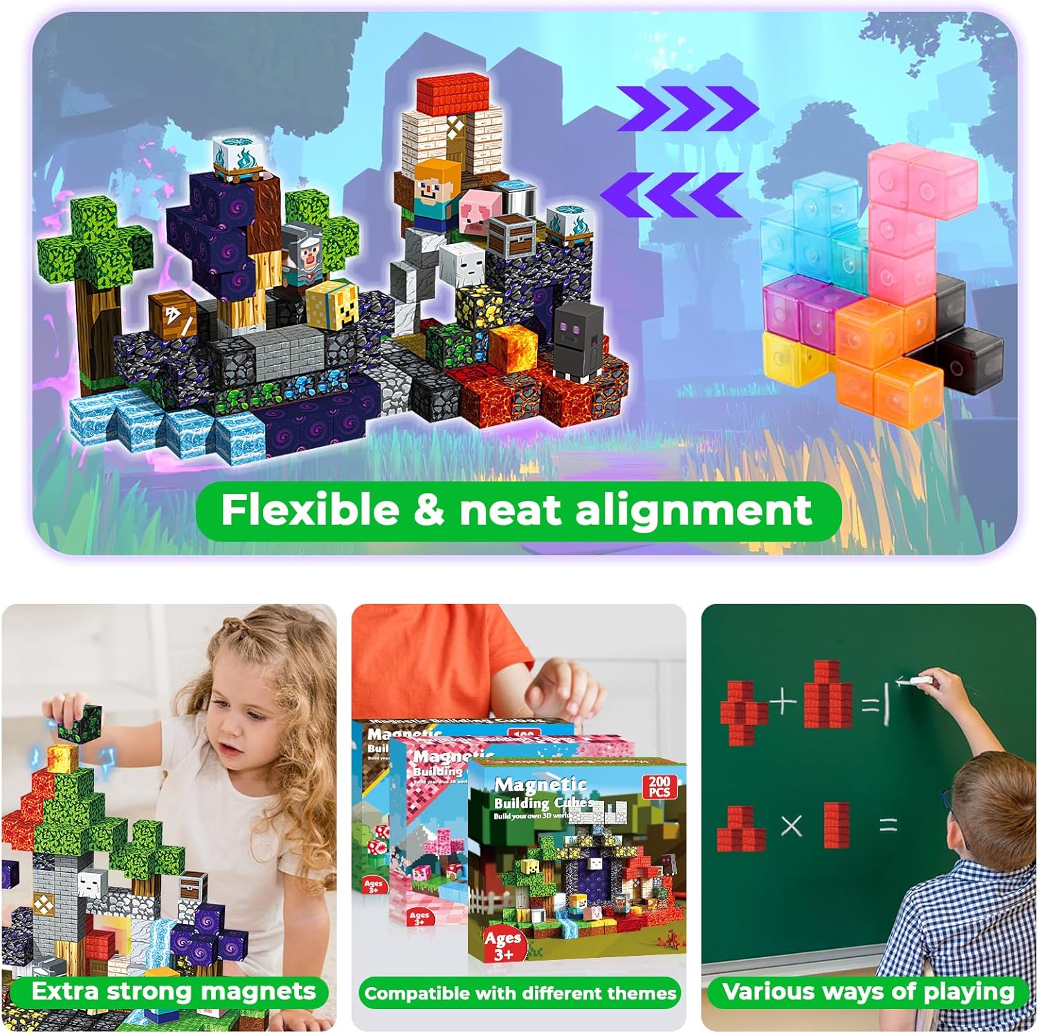 200‑Piece Magnetic Building Cube Set – STEM Creativity in Every Block | 40% OFF, $40 Savings, Free Shipping – TODAY ONLY!