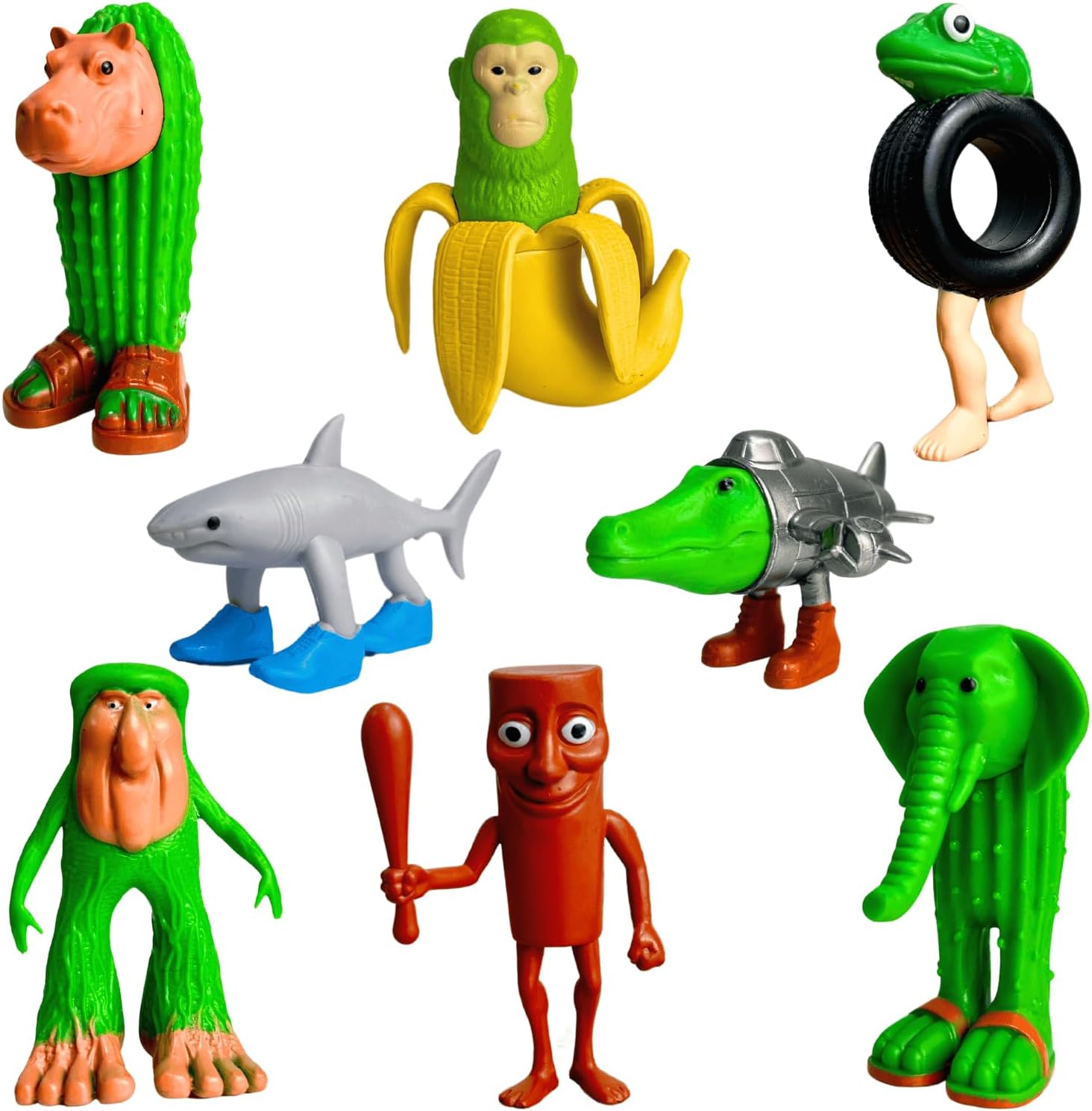 Tralalero Tralala Figures – 8PCS Brainrot Collectibles That Make No Sense (And That’s the Point)