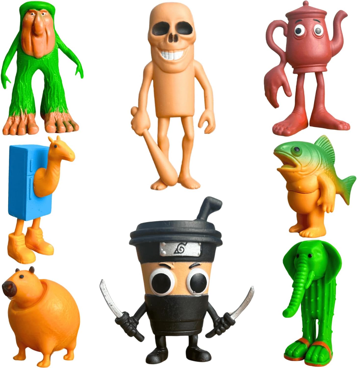 Tralalero Tralala Figures – 8PCS Brainrot Collectibles That Make No Sense (And That’s the Point)