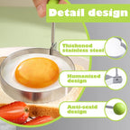 5 Types Of Stainless Steel Cooking Molds | Free Shipping