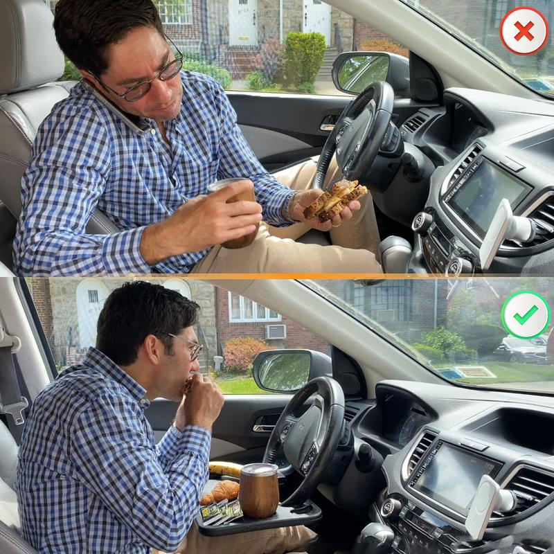 Multifunctional Car Steering Wheel Table Tray