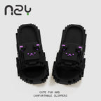 Pixel Cartoon Bear Sandals - Unisex Non-Slip Water Shoes for Indoor & Outdoor | 40% OFF, FREE SHIPPING