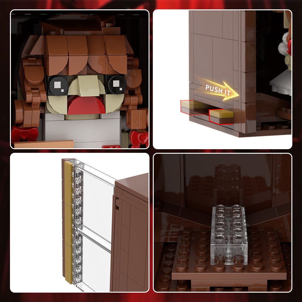 👻 Annabelle Jump-Scare Brick Model Set | 50% OFF, FREE SHIPPING