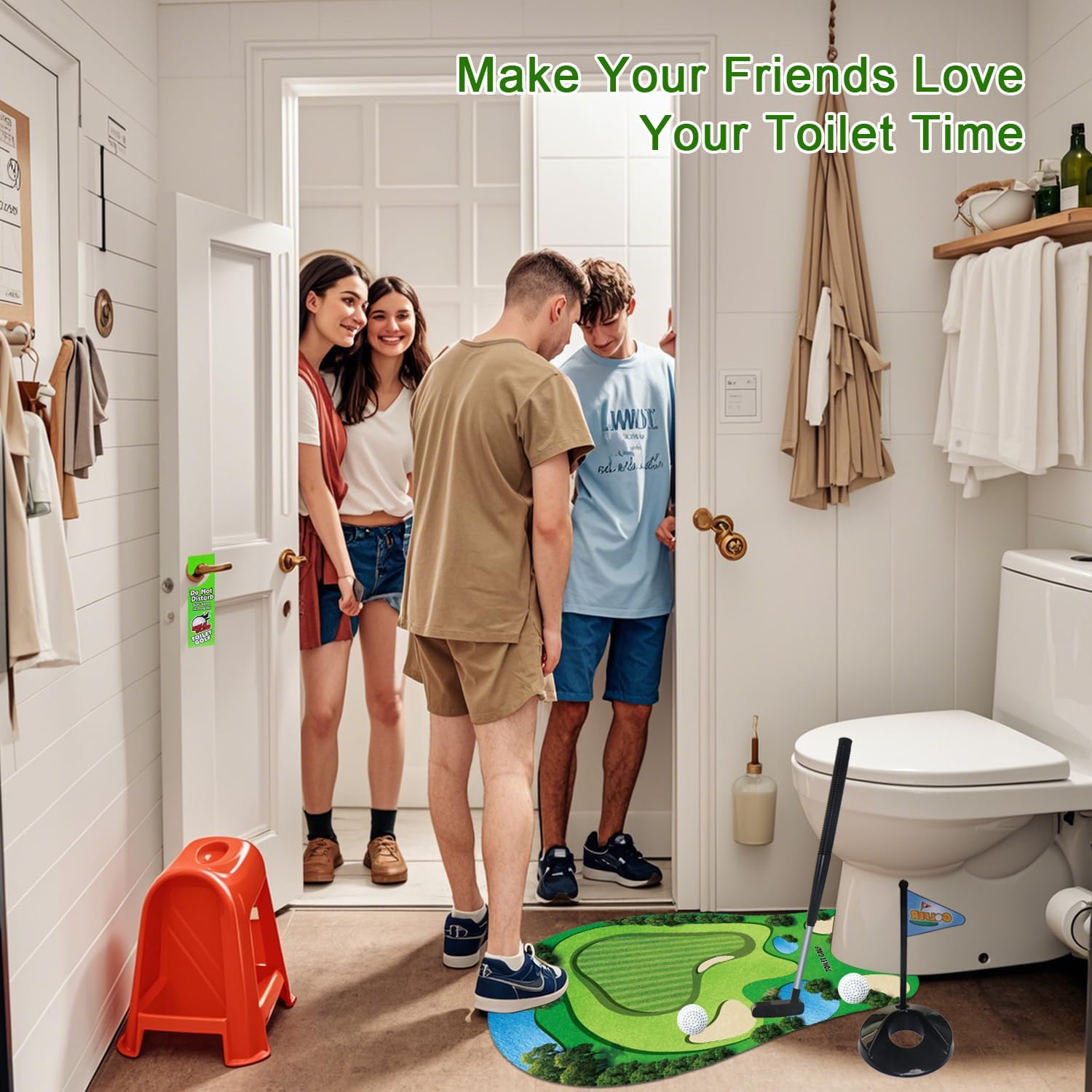 🚽 Toilet Golf Game – Turn Bathroom Breaks into Tee Time Fun! | 50% OFF, Free Shipping - TODAY ONLY