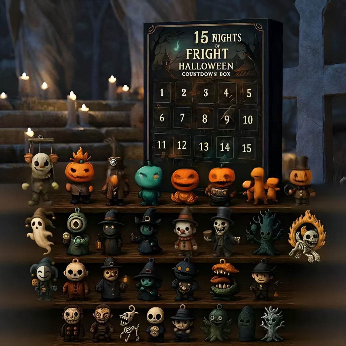 🎃 31 Nights of Fright – Halloween Countdown Box (2025 Edition) | 57% OFF, FREE SHIPPING