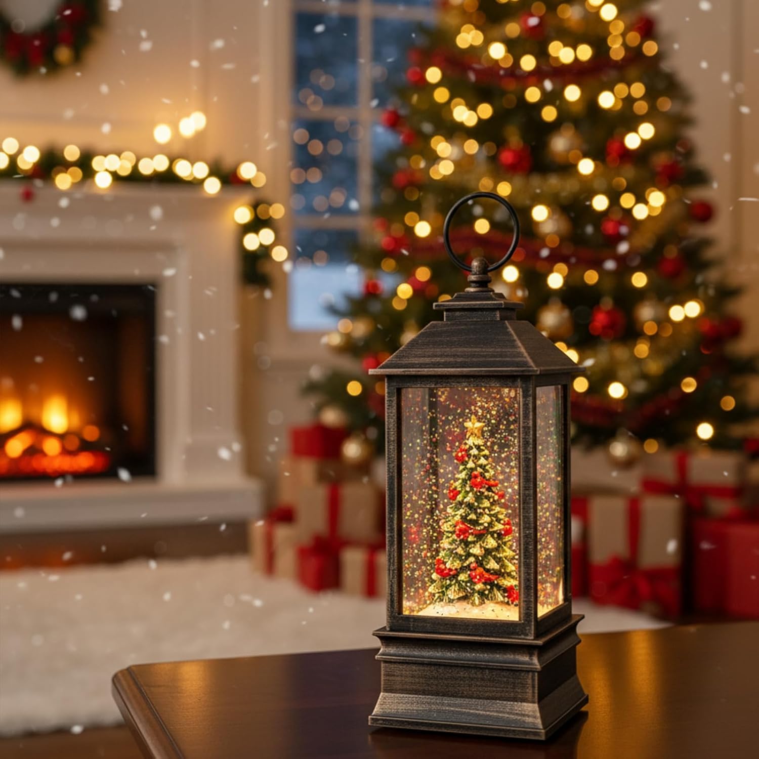 🎄 LAZA GOODS — Lighted Christmas Snow Globe Lantern with Music | FREE SHIPPING, 50% OF