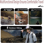 Solar Fan Sun Hat – Hands-Free Cooling, Sun Protection, Dual Power
