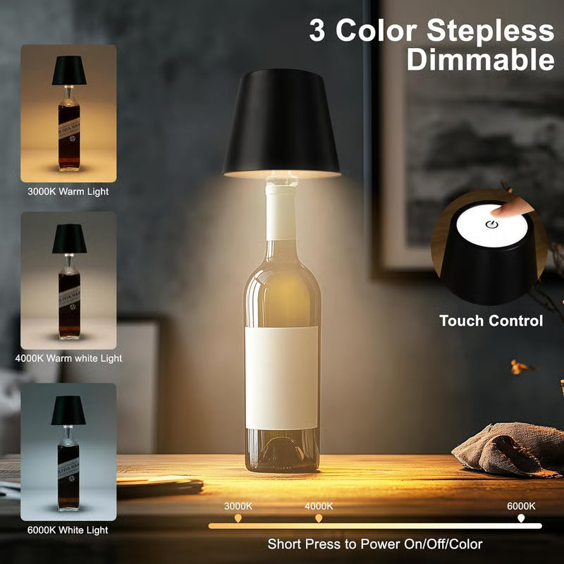 🔥49% OFF🔥 🍷 Wine Bottle Lights – Creative LED Night Lamp for Home & Gifts