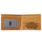 🎄 Genuine Leather Bifold Wallet – The Perfect Christmas Gift