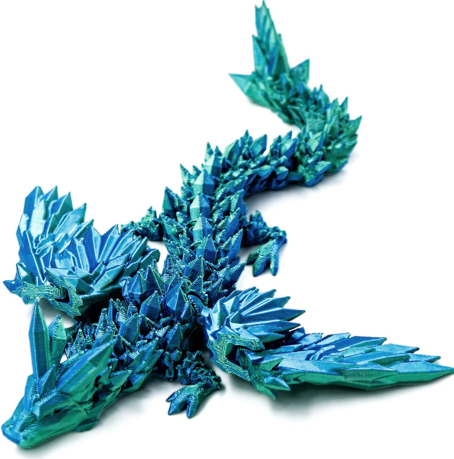 ✨ 3D Printed Dragon with Wings – 11.8" Articulated Fantasy Dragon | 50% OFF, FREE SHIPPING