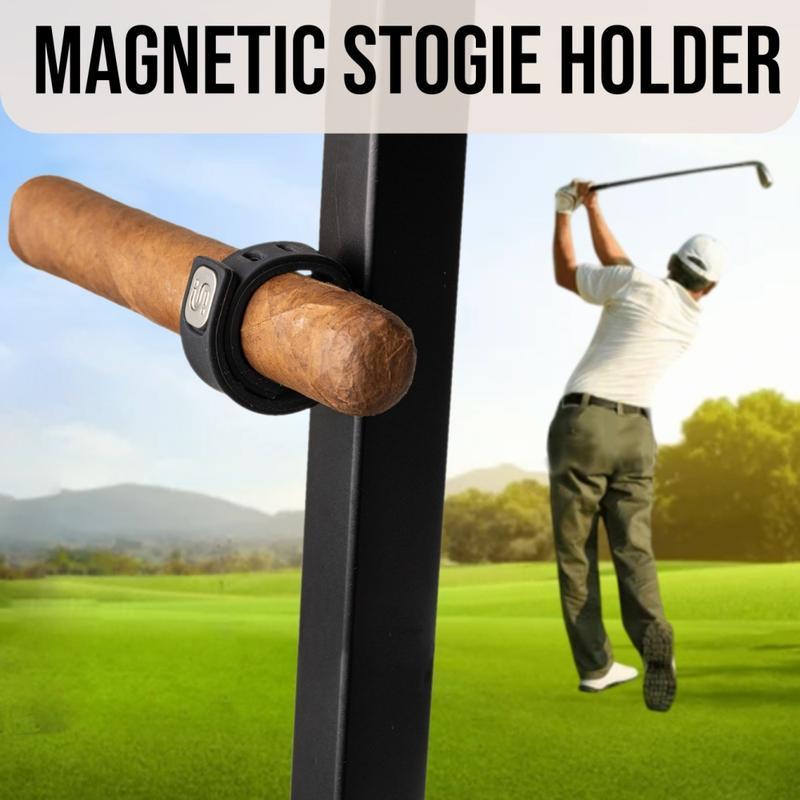 Magnetic cigar accessories - Portable Stogie Clip for Golf, Fishing, Grilling, Camping & Sporting Events-Outdoor Gadgets & Accessory Gift | FREE SHIPPING