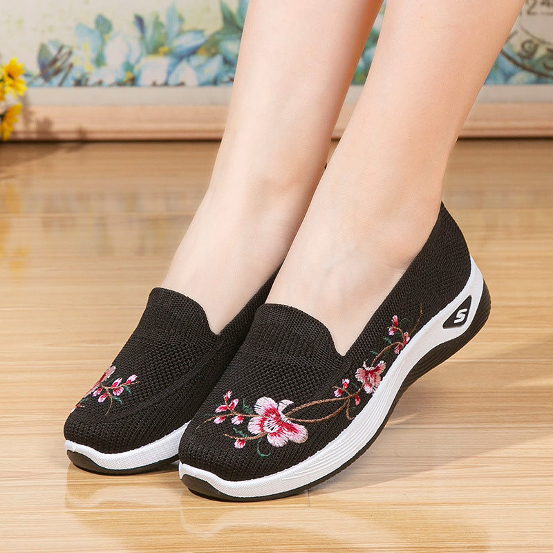 💥 Limited-Time Offer: Get 40% OFF Today! 💥Women's Embroidered Orthopedic Shoes – Style Meets All-Day Comfort