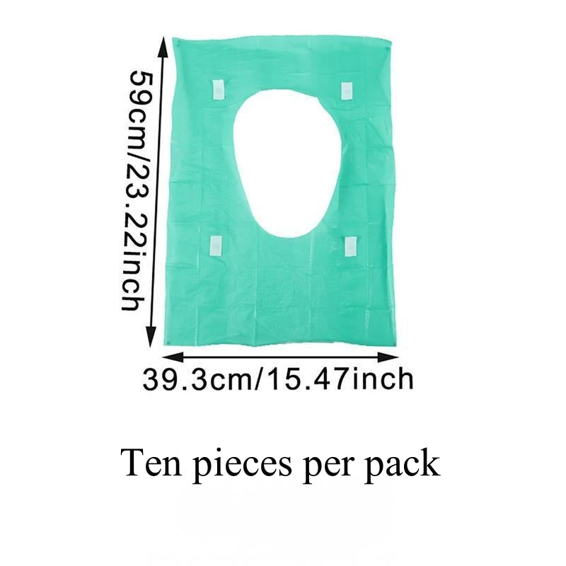 Ten Pieces Per Pack Toilet Seat Covers Disposable | FREE SHIPPING