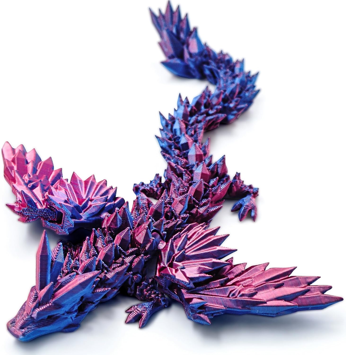 ✨ 3D Printed Dragon with Wings – 11.8" Articulated Fantasy Dragon | 50% OFF, FREE SHIPPING