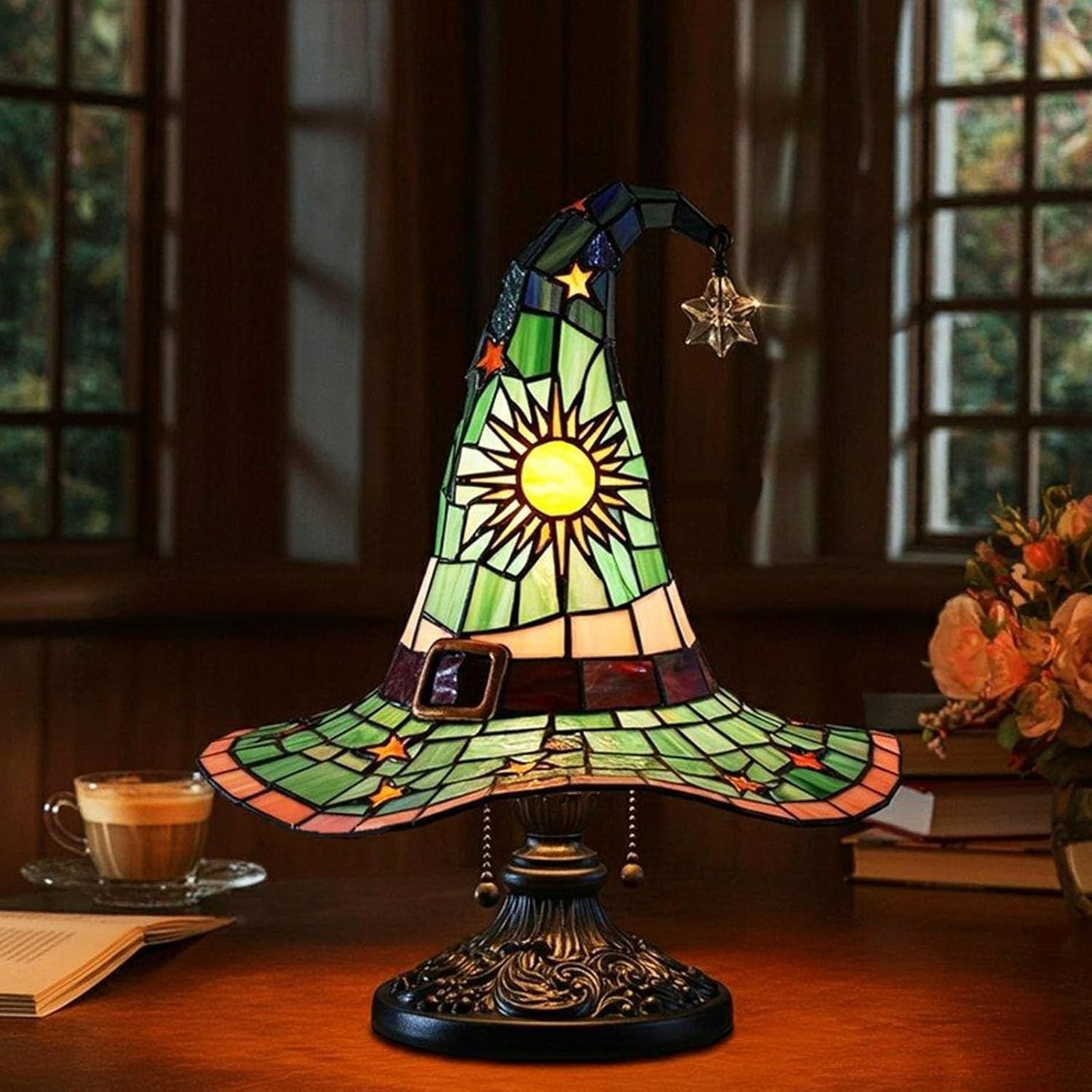 Magical Glow ✨ – Witch Hat LED Lamp | Halloween USB Decor Light