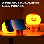 🎃 Pumpkin Night Light – Rechargeable Silicone Lamp | 50% OFF, FREE SHIPPING