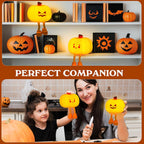 🎃 Pumpkin Night Light – Rechargeable Silicone Lamp | 50% OFF, FREE SHIPPING
