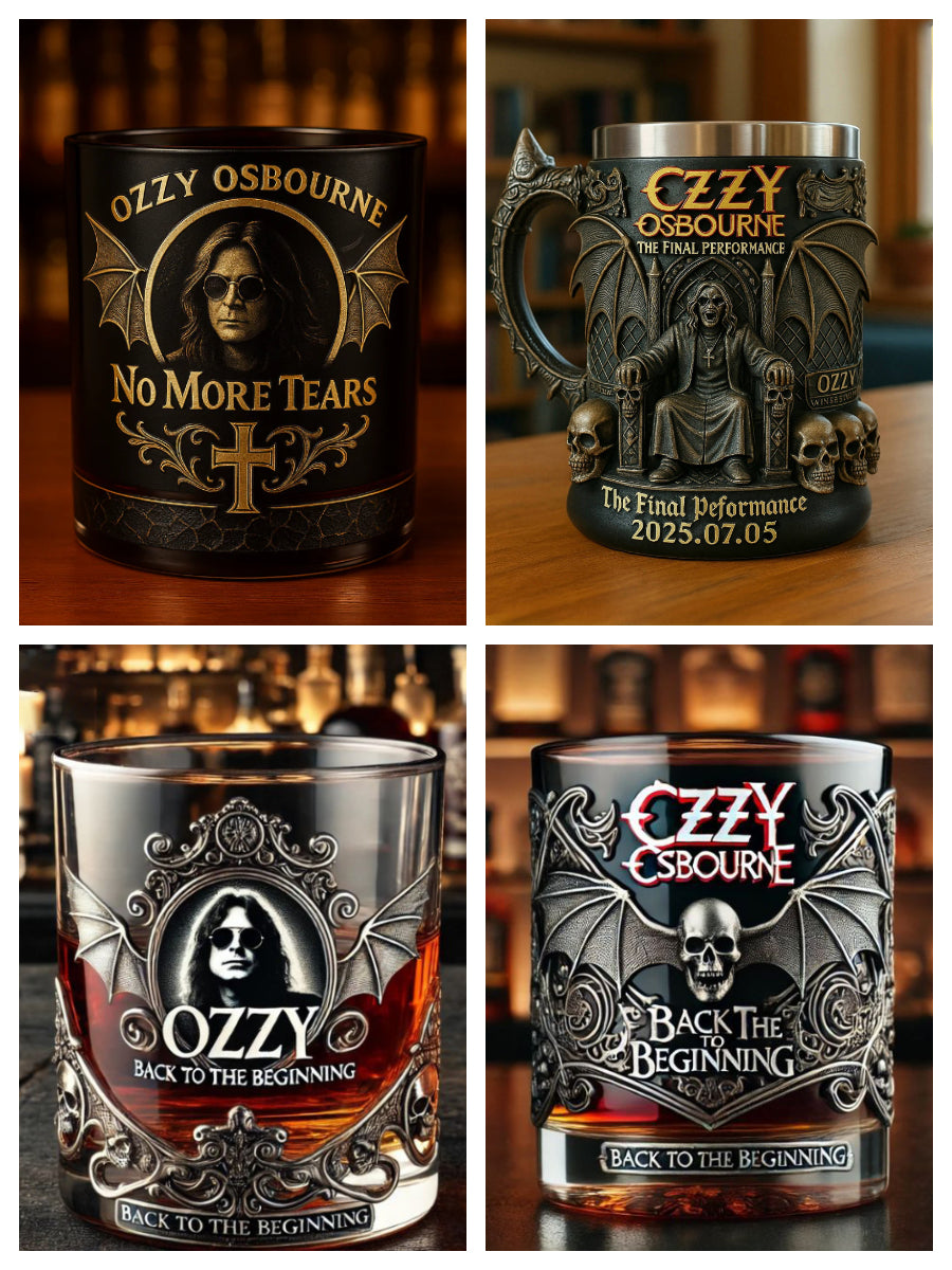 ⚡Raise a Glass to a Legend – Ozzy Osbourne Memorial Mug | Free Shipping
