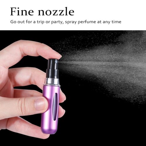 Refillable Mini Perfume Spray Bottle – Travel Light, Smell Amazing