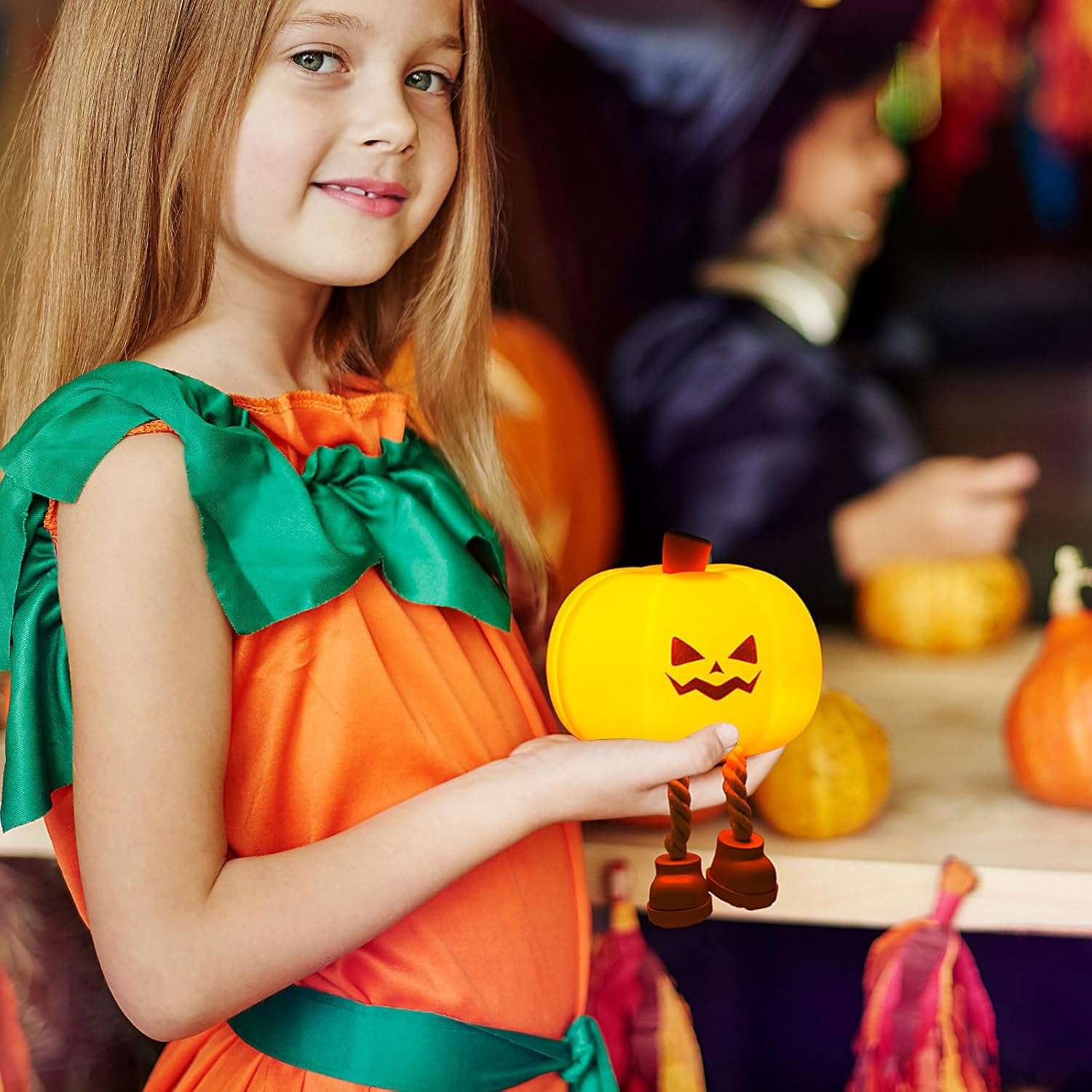 🎃 Pumpkin Night Light – Rechargeable Silicone Lamp | 50% OFF, FREE SHIPPING