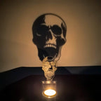 🕯️ Funny Shadow Stand – Spooky Halloween Candle Holder for Creative Home Decor