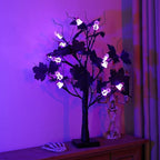 Spooky Purple LED Birch Tree Light 🌙✨ – Halloween & Thanksgiving Room Décor