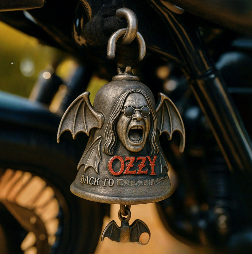 🏍️ Ozzy Osbourne Motorcycle Bell – Road Warrior Edition | 58% OFF, FREE SHIPPING