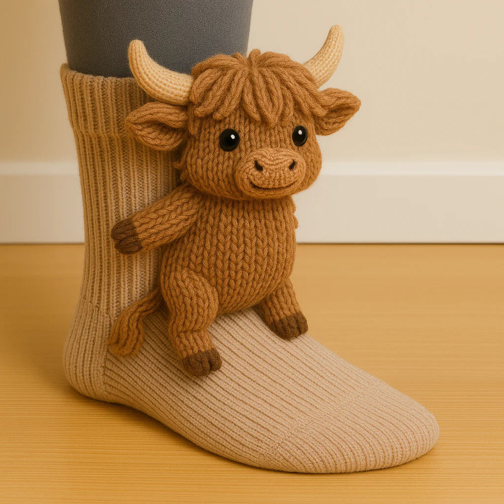 Cozy Animal Socks 🐾 – Cute, Comfy & Full of Personality!
