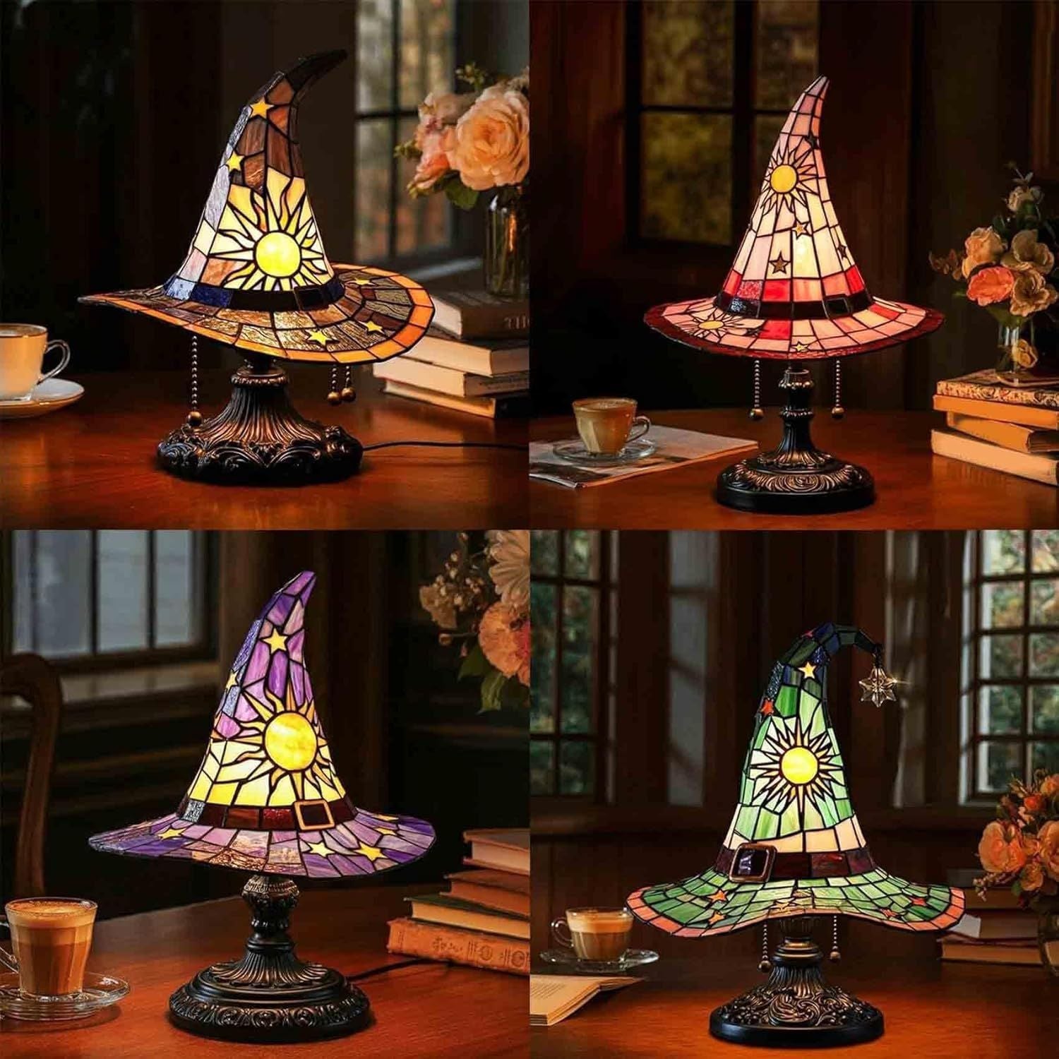 Magical Glow ✨ – Witch Hat LED Lamp | Halloween USB Decor Light