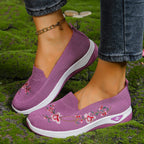 💥 Limited-Time Offer: Get 40% OFF Today! 💥Women's Embroidered Orthopedic Shoes – Style Meets All-Day Comfort