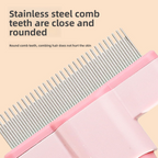 🐾 Tame That Fur Storm – Self-Cleaning Pet Grooming Brush for Dogs & Cats | Free Shipping