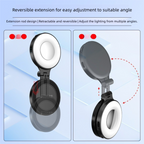 ✨ MagSafe Magnetic Selfie Light – Portable Ring Light & Phone Stand for Perfect Shots