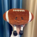Fun Plush Football 🏈 – Soft Stuffed Sports Toy for Kids