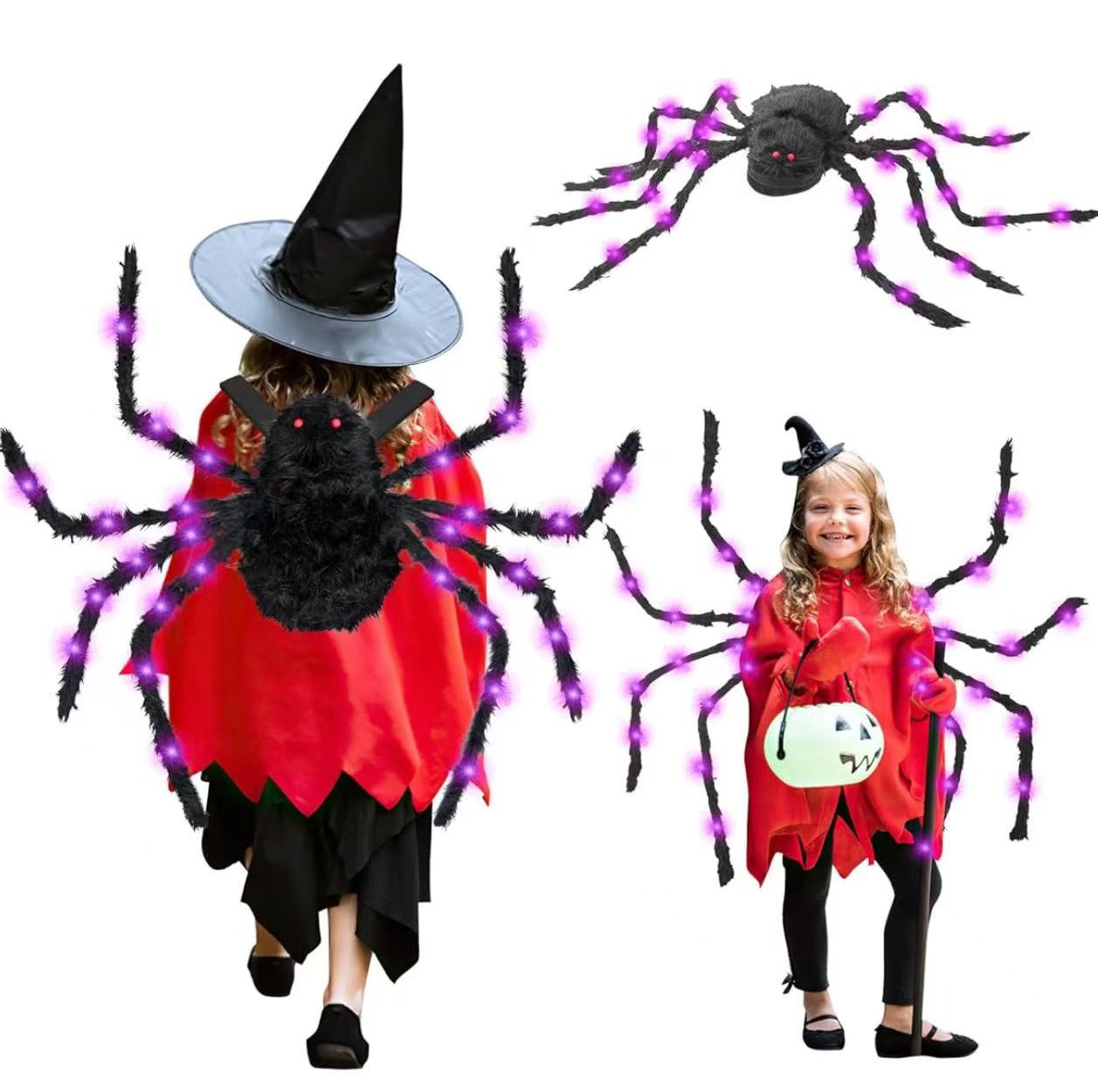 🕷️ Spooky Spider Candy Bags – Creepy-Cute Halloween Treat Bags with Wiggly Legs!