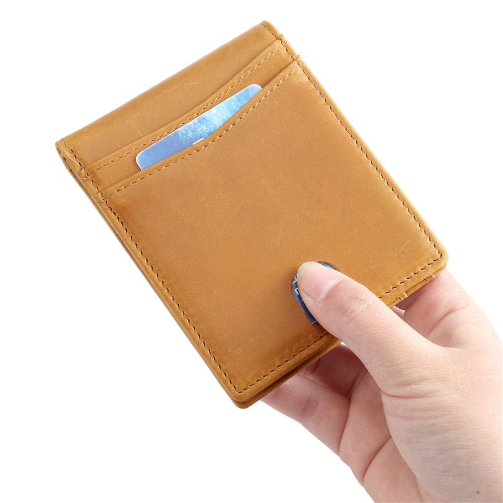 🎄 Genuine Leather Bifold Wallet – The Perfect Christmas Gift