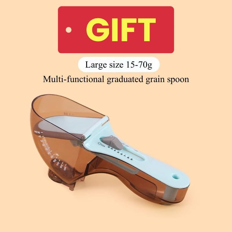 Electronic Weighing Device, Measuring Spoon | Free Shipping,A multi-functional graduated grain spoon is presented as a gift