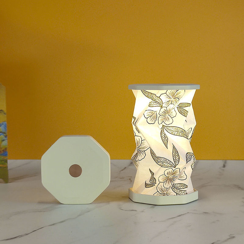 ✨Creative Foldable LED Lamp – Mini Rotating Touch Night Light
