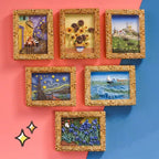 Bring Van Gogh’s Magic Home – Starry Night & Sunflowers Resin Fridge Magnets 🎨 | Free Shipping
