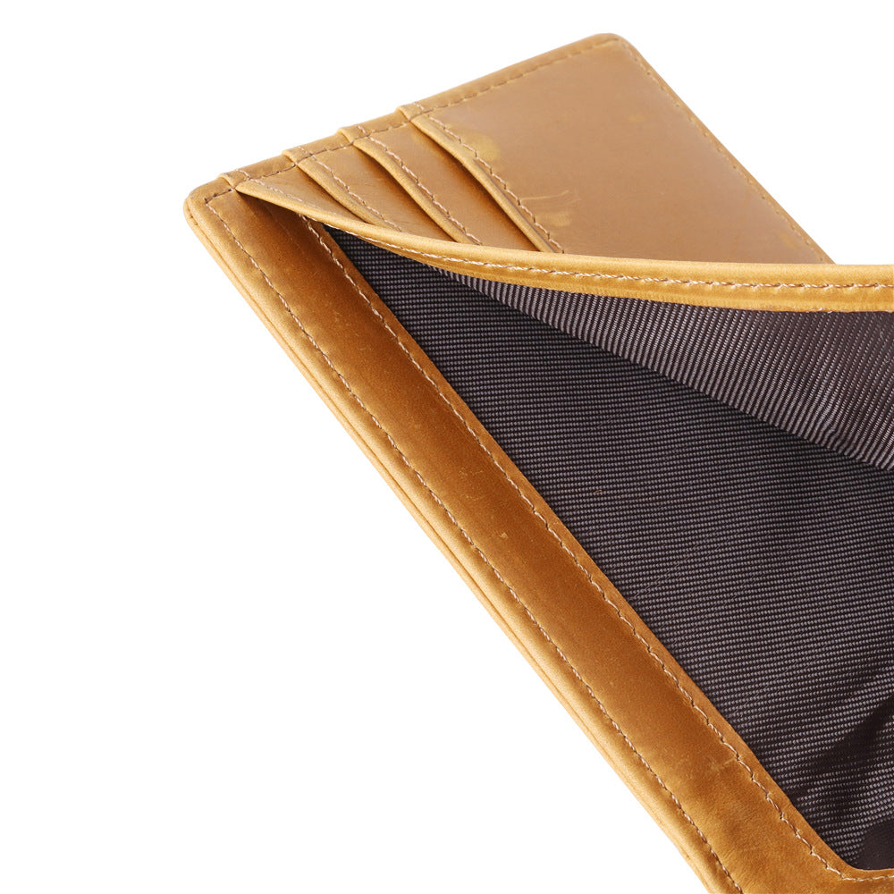 🎄 Genuine Leather Bifold Wallet – The Perfect Christmas Gift