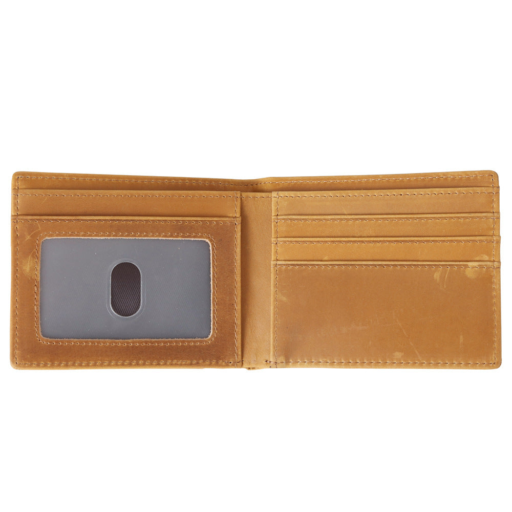 🎄 Genuine Leather Bifold Wallet – The Perfect Christmas Gift