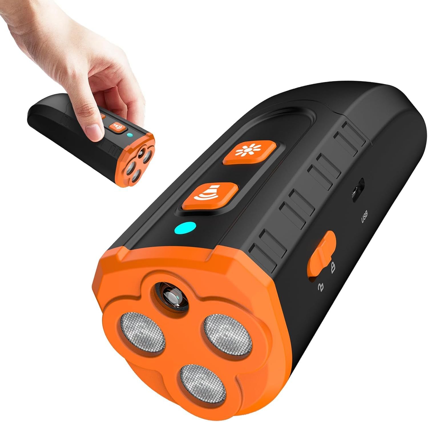 Handheld Ultrasonic Dog Trainer – Safe, Humane Bark Control Anywhere