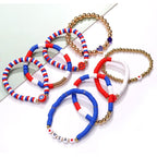 Independence Day Bracelet Set – 6 or 8-Pack Patriotic Wristbands