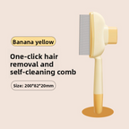 🐾 Tame That Fur Storm – Self-Cleaning Pet Grooming Brush for Dogs & Cats | Free Shipping