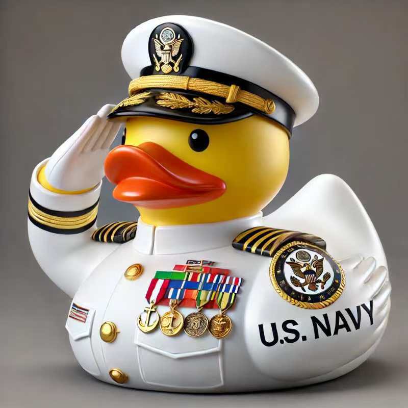 Captain’s Duck 🦆⚓ – Military Service Ducks Collection | Navy, Army, Air Force & More