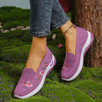 💥 Limited-Time Offer: Get 40% OFF Today! 💥Women's Embroidered Orthopedic Shoes – Style Meets All-Day Comfort