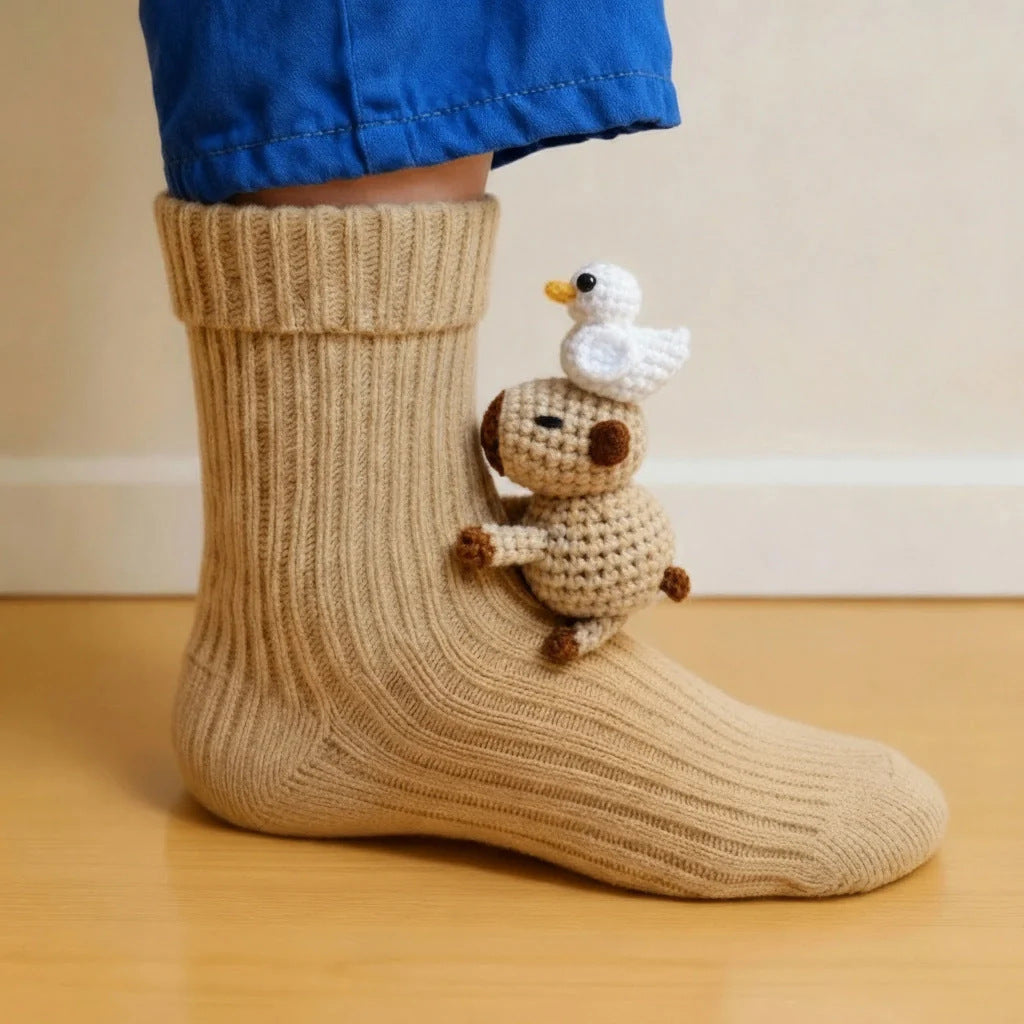 Cozy Animal Socks 🐾 – Cute, Comfy & Full of Personality!